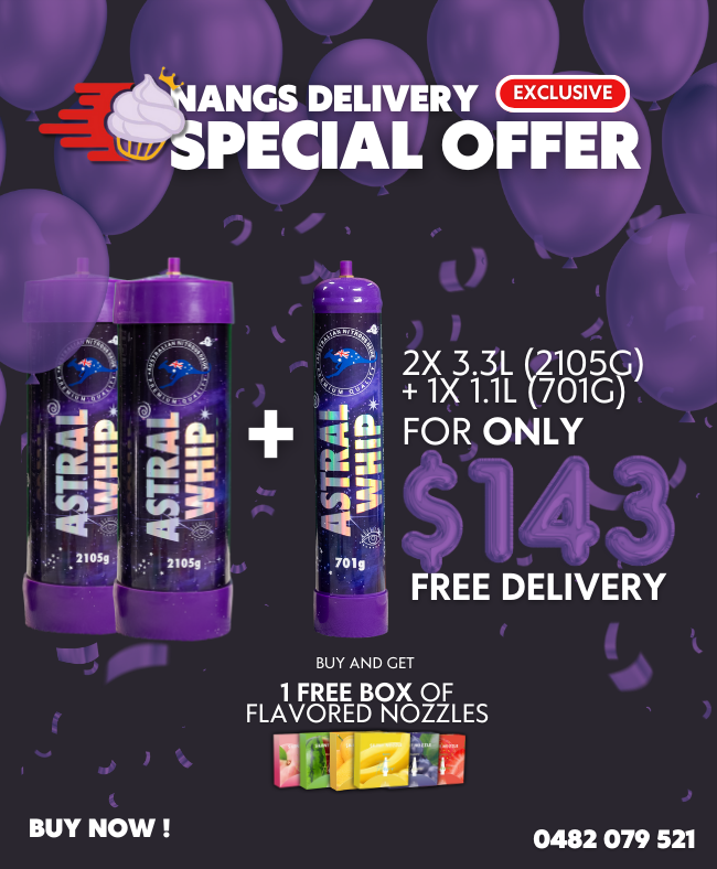 Read more about the article Nangs Delivery – 2x 3.3LTank Combo Offer & Free Nozzles