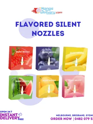 Flavored Silent Nozzles – Culinary Delight Nangs Delivery