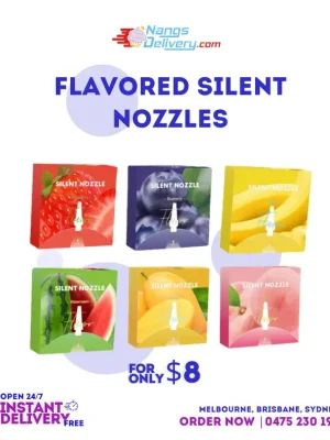 Flavored Silent Nozzles – Culinary Delight Nangs Delivery